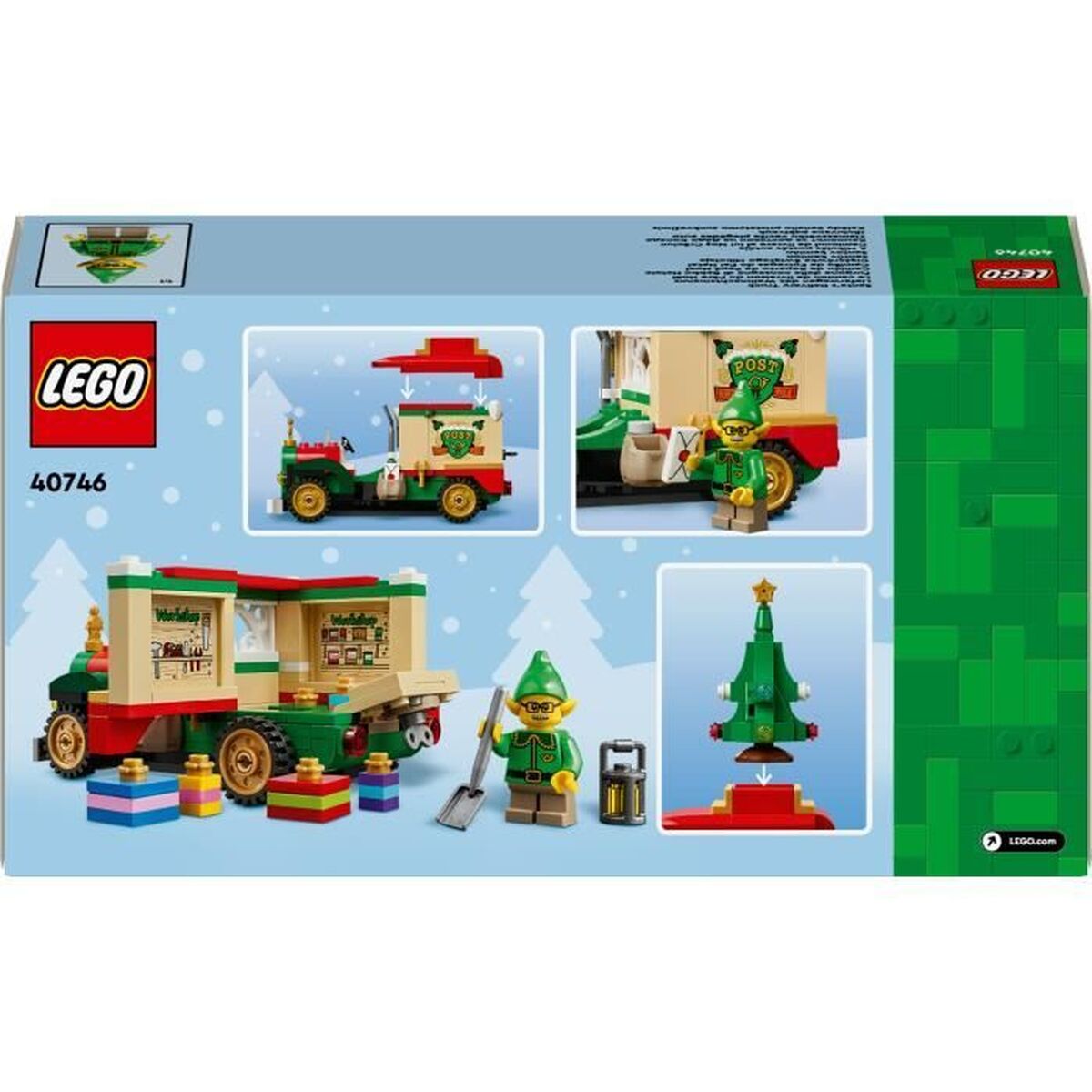 Construction set Lego 40746 Santa’s Delivery Truck 224 Pieces
