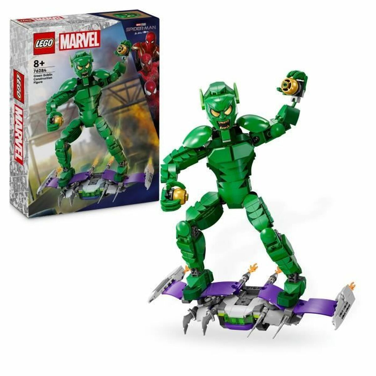 Construction set Lego 76284 Green Goblin Multicolour 471 Pieces Construction set Lego 76284 Green Goblin Multicolour 471 Pieces