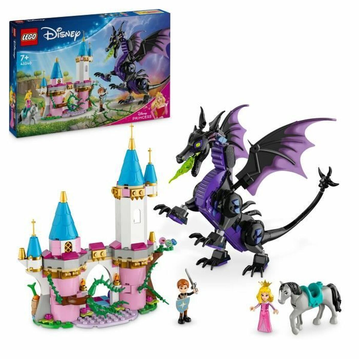 Construction set Lego Disney Princess 43240 Maleficent as a dragon Multicolour 583 Pieces Construction set Lego Disney Princess 43240 Maleficent as a dragon Multicolour 583 Pieces
