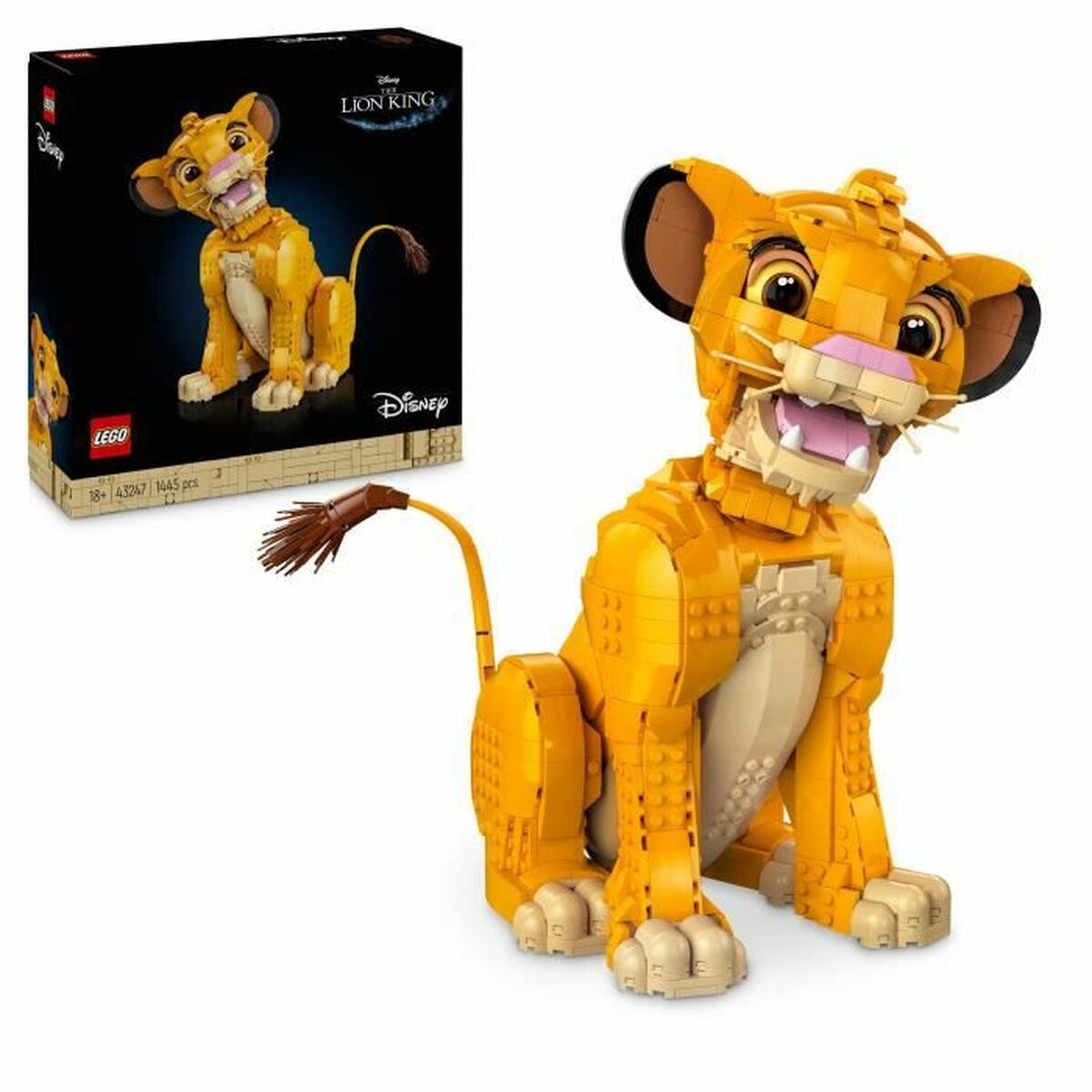 Construction set Lego Disney Classic 43247 Simba, the Young Lion King Multicolour 1445 Pieces Construction set Lego Disney Classic 43247 Simba, the Young Lion King Multicolour 1445 Pieces