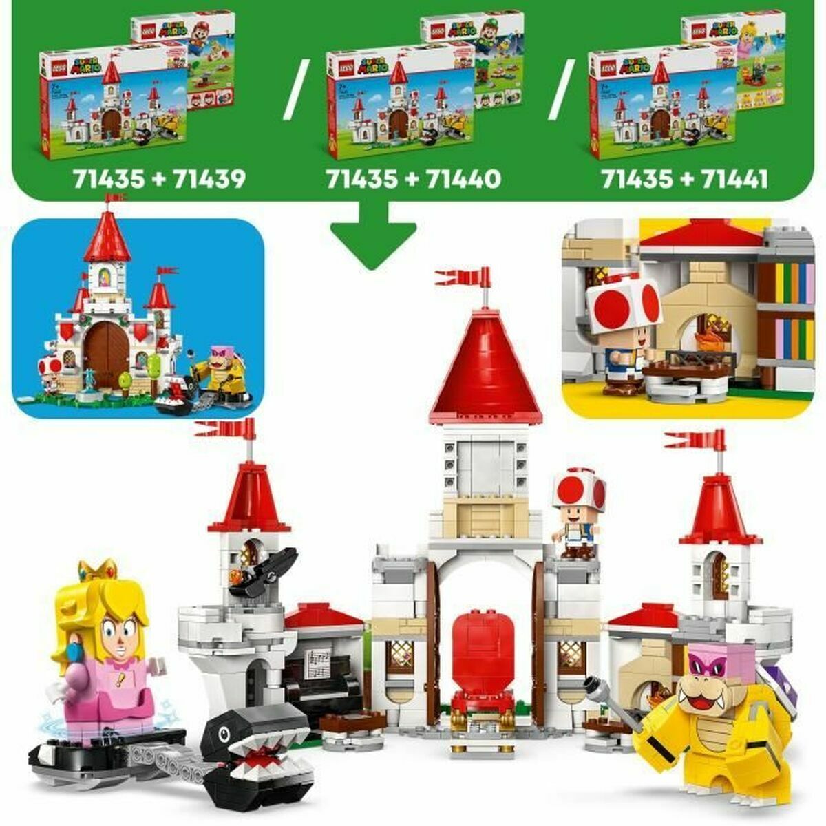 Construction set Lego 71435 Roy Peach’s Castle Battle Multicolour