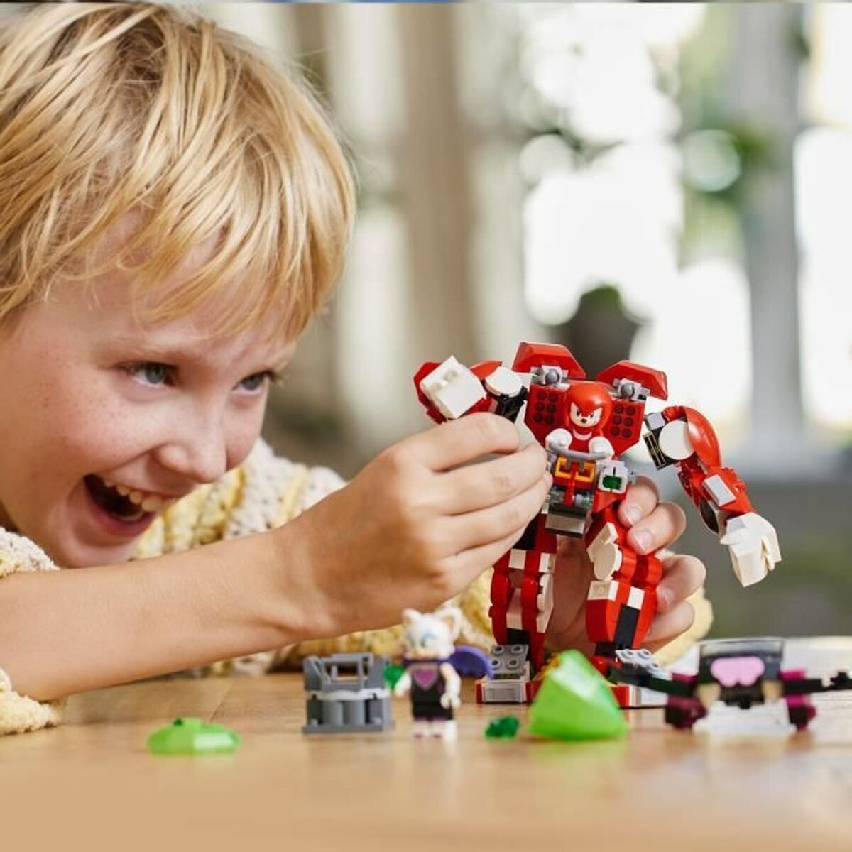 Construction set Lego 76996 Sonic The Hedgehog Knuckles’ Robot Guardian Multicolour