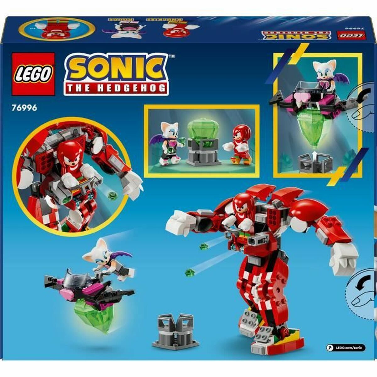 Construction set Lego 76996 Sonic The Hedgehog Knuckles’ Robot Guardian Multicolour