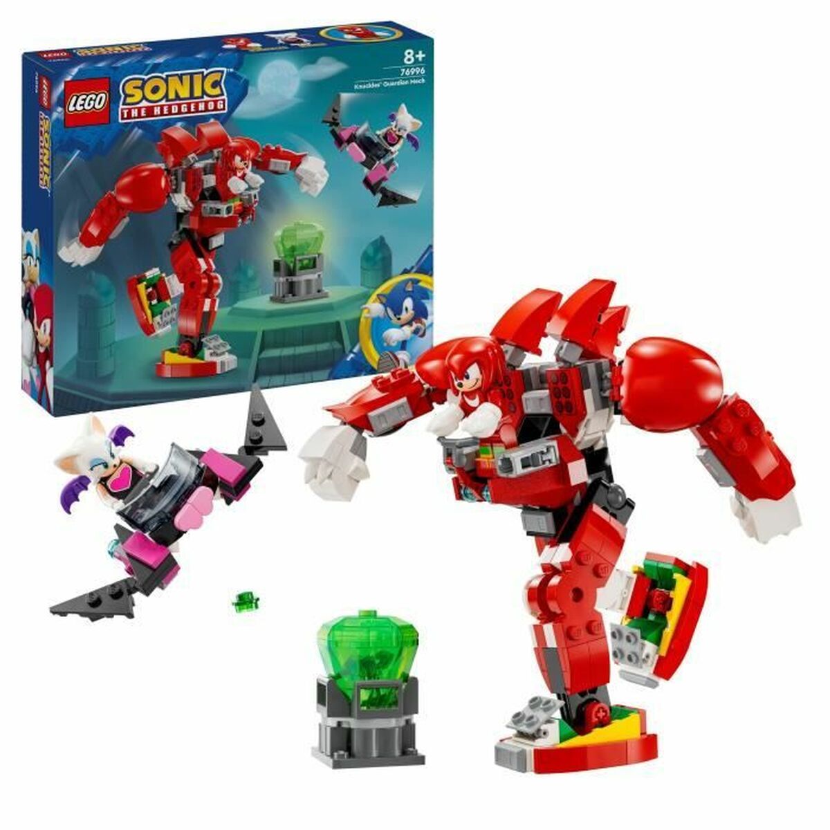 Construction set Lego 76996 Sonic The Hedgehog Knuckles’ Robot Guardian Multicolour