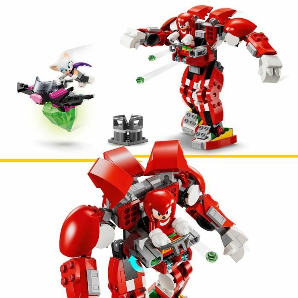 Construction set Lego 76996 Sonic The Hedgehog Knuckles’ Robot Guardian Multicolour