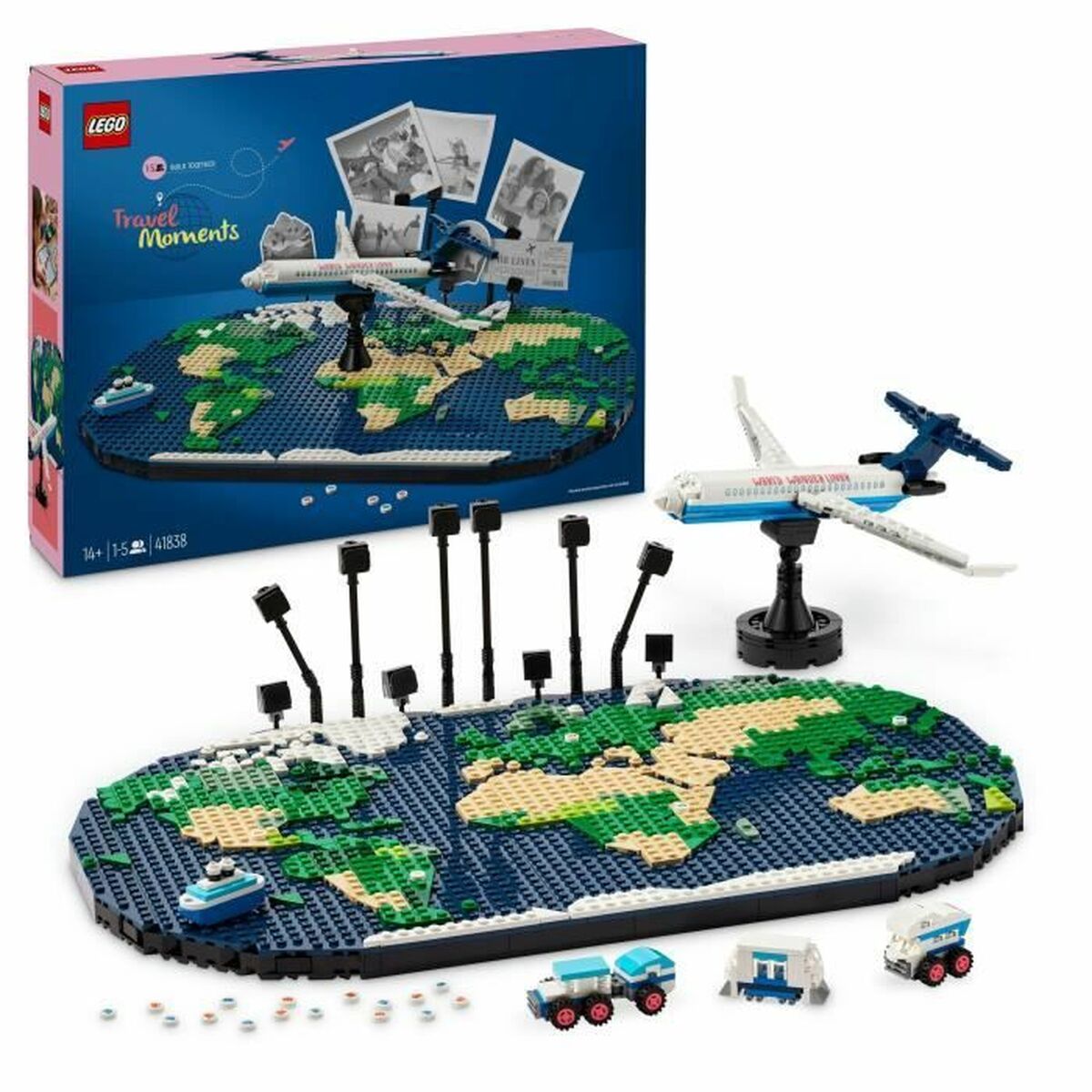 Construction set Lego 41838 Travel Memories 1231 Pieces Construction set Lego 41838 Travel Memories 1231 Pieces