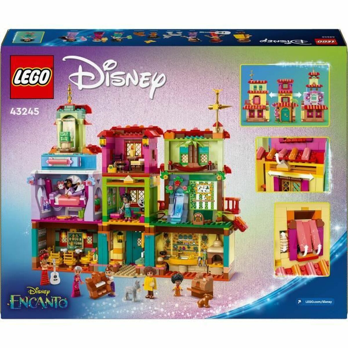 Construction set Lego Encanto Madrigal’s Magical House Multicolour