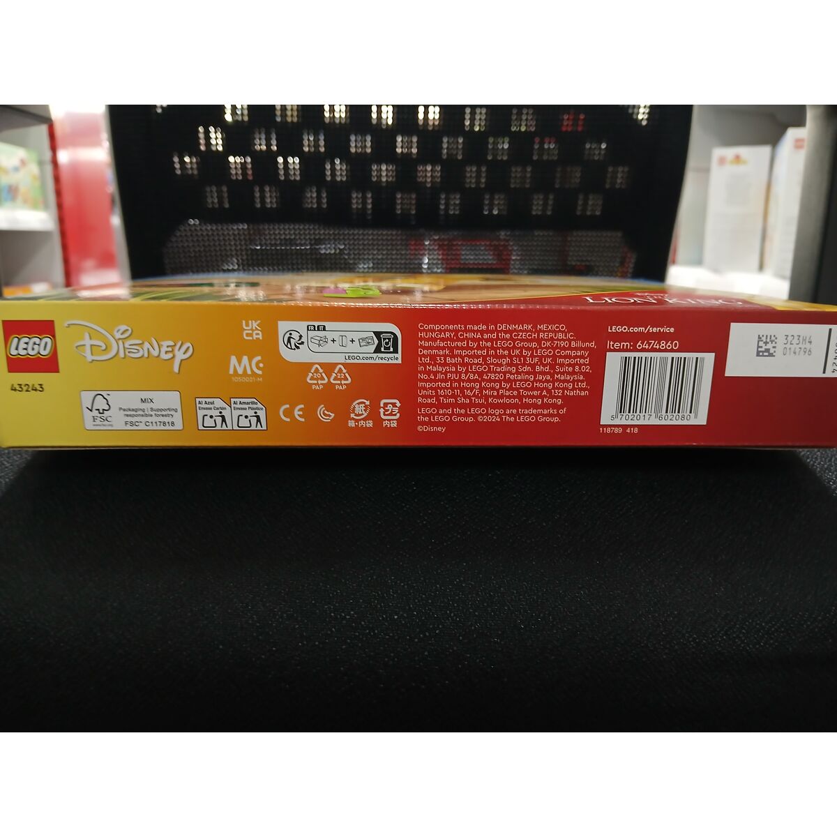 Construction set Lego Multicolour 222 Pieces