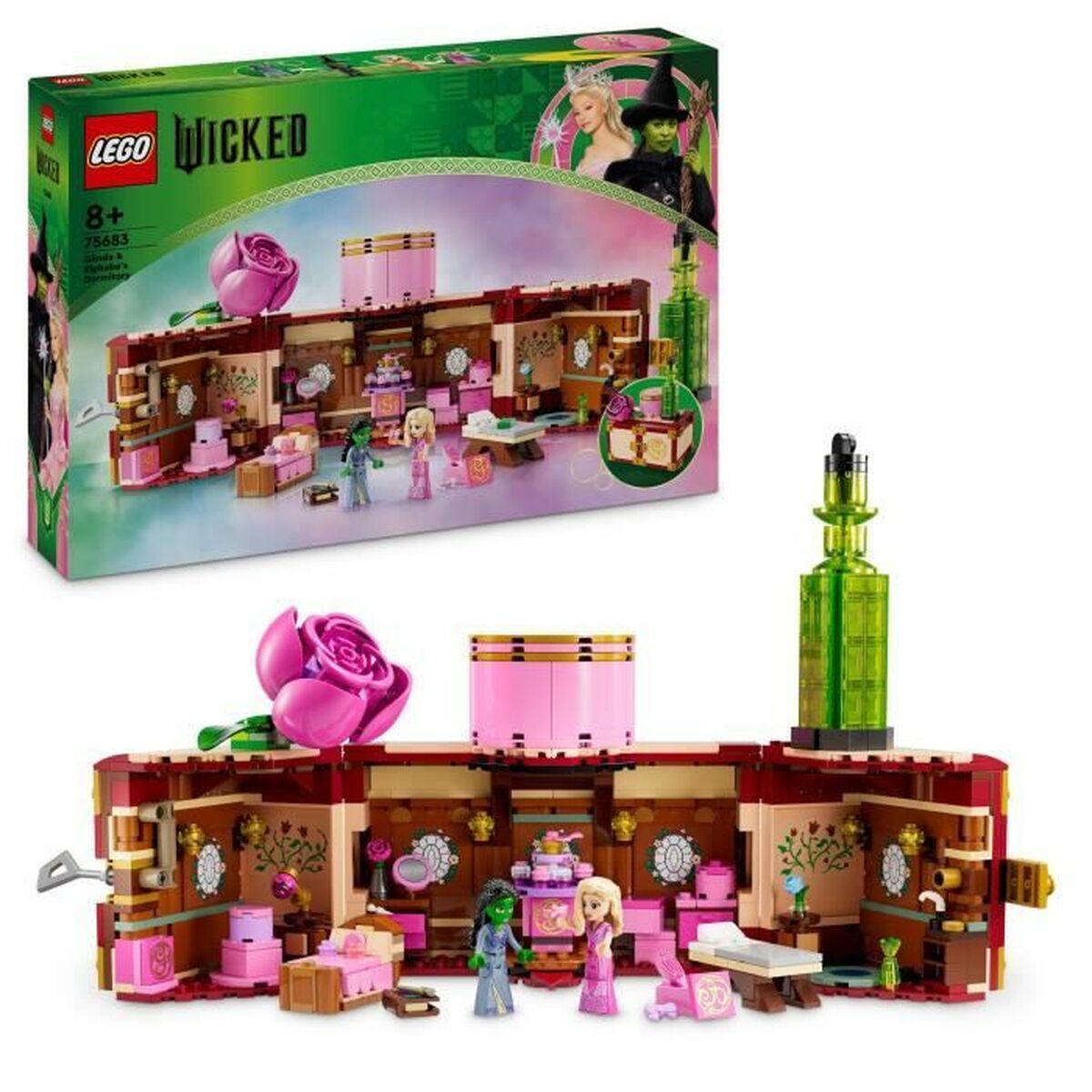 Construction set Lego Wicked 75683 Glinda and Elphaba’s Dorm 740 Pieces Construction set Lego Wicked 75683 Glinda and Elphaba’s Dorm 740 Pieces