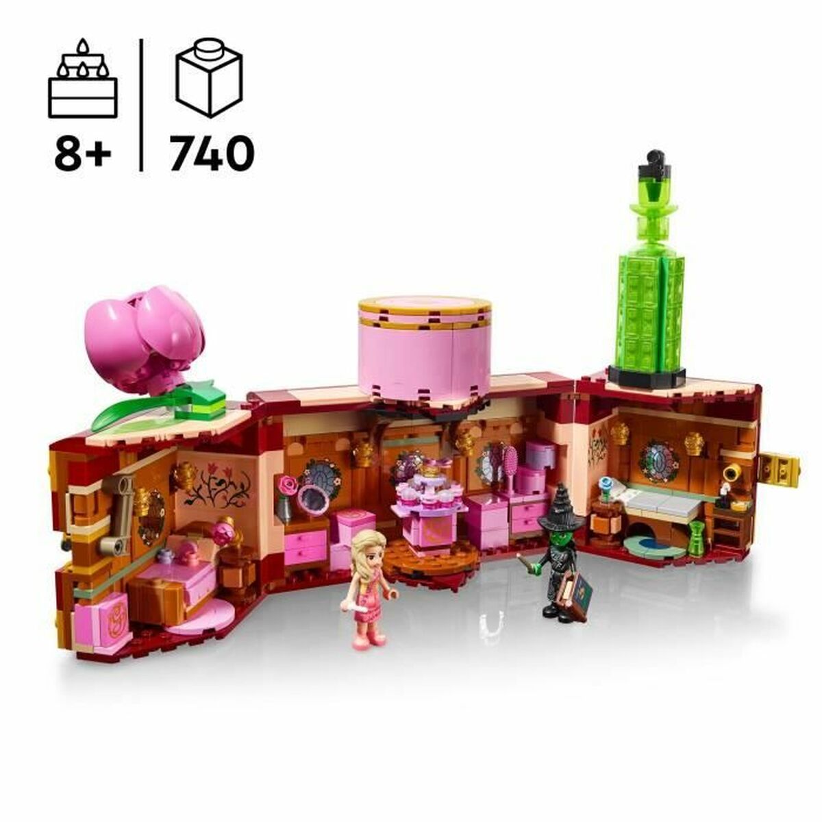 Construction set Lego Wicked 75683 Glinda and Elphaba’s Dorm 740 Pieces