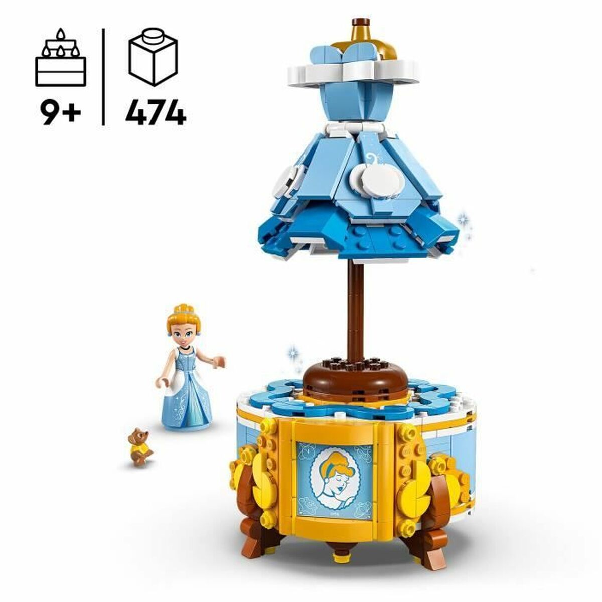 Construction set Lego Disney Princess 43266 474 Pieces