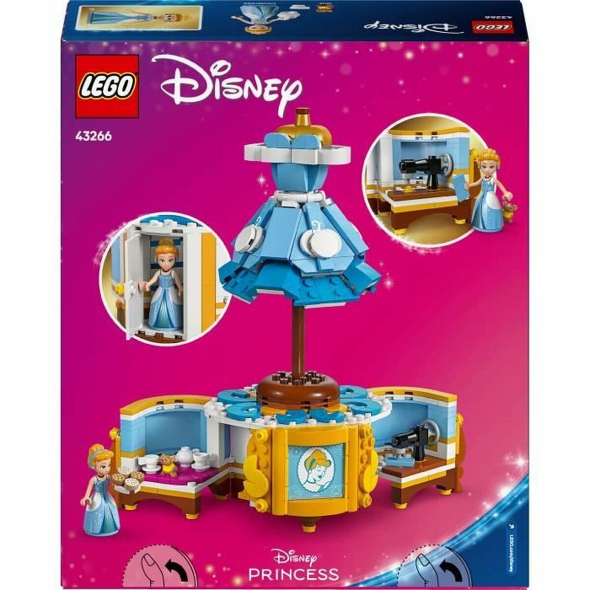 Construction set Lego Disney Princess 43266 474 Pieces
