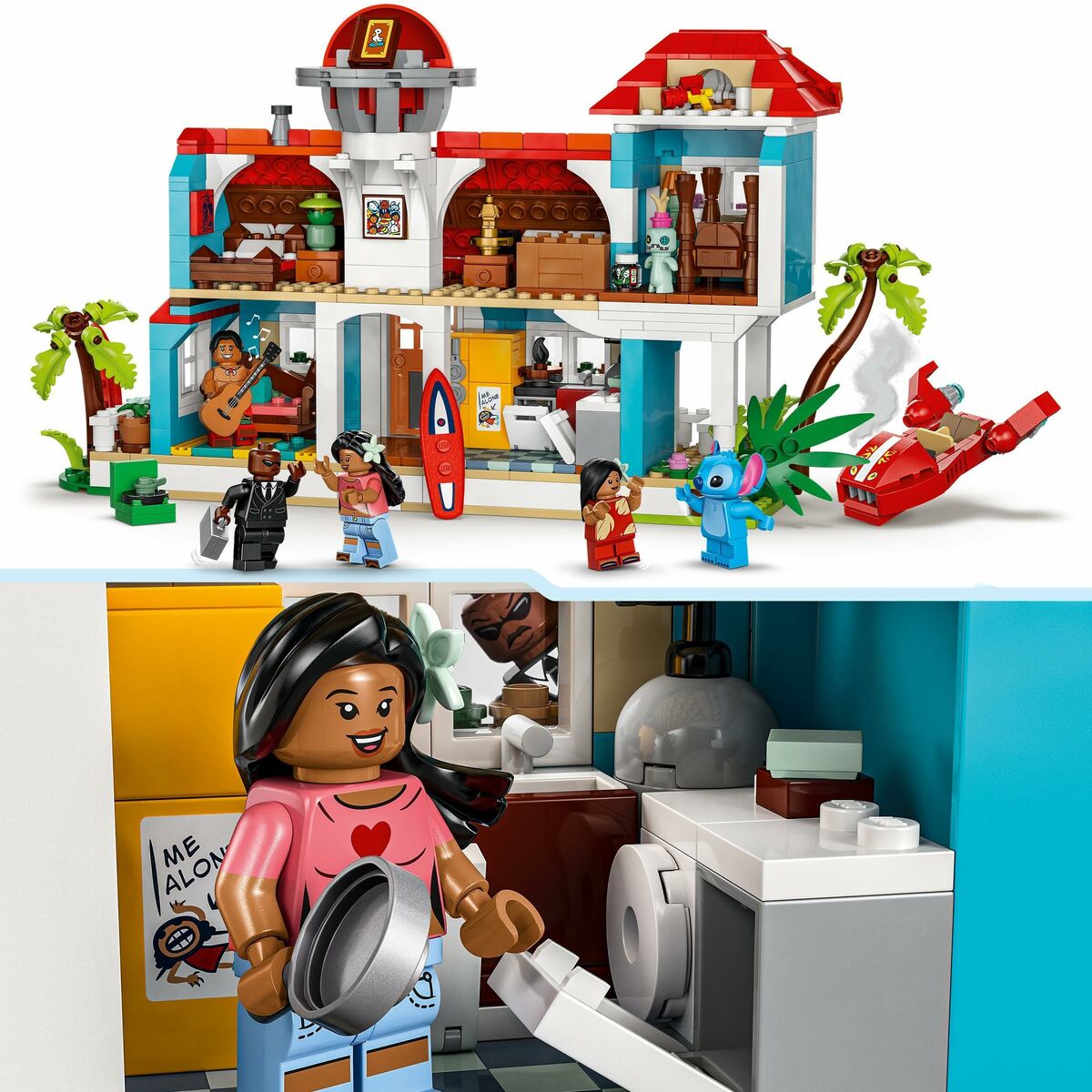 Construction set Lego Disney Lilo & Stitch 43268 834 Pieces