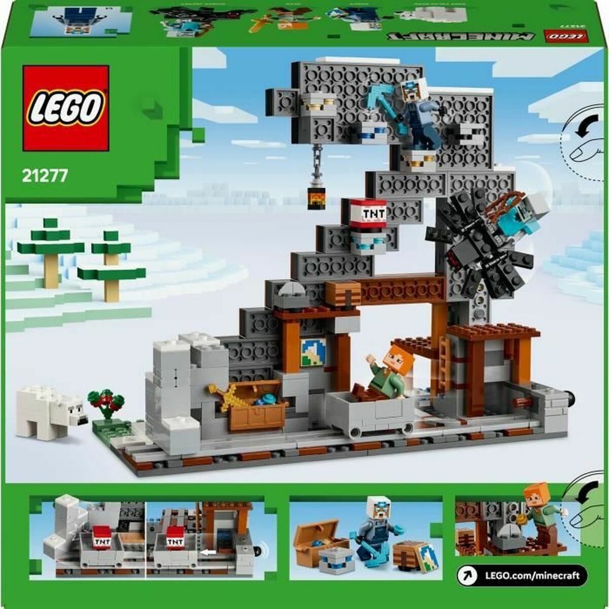 Construction set Lego Minecraft 21277
