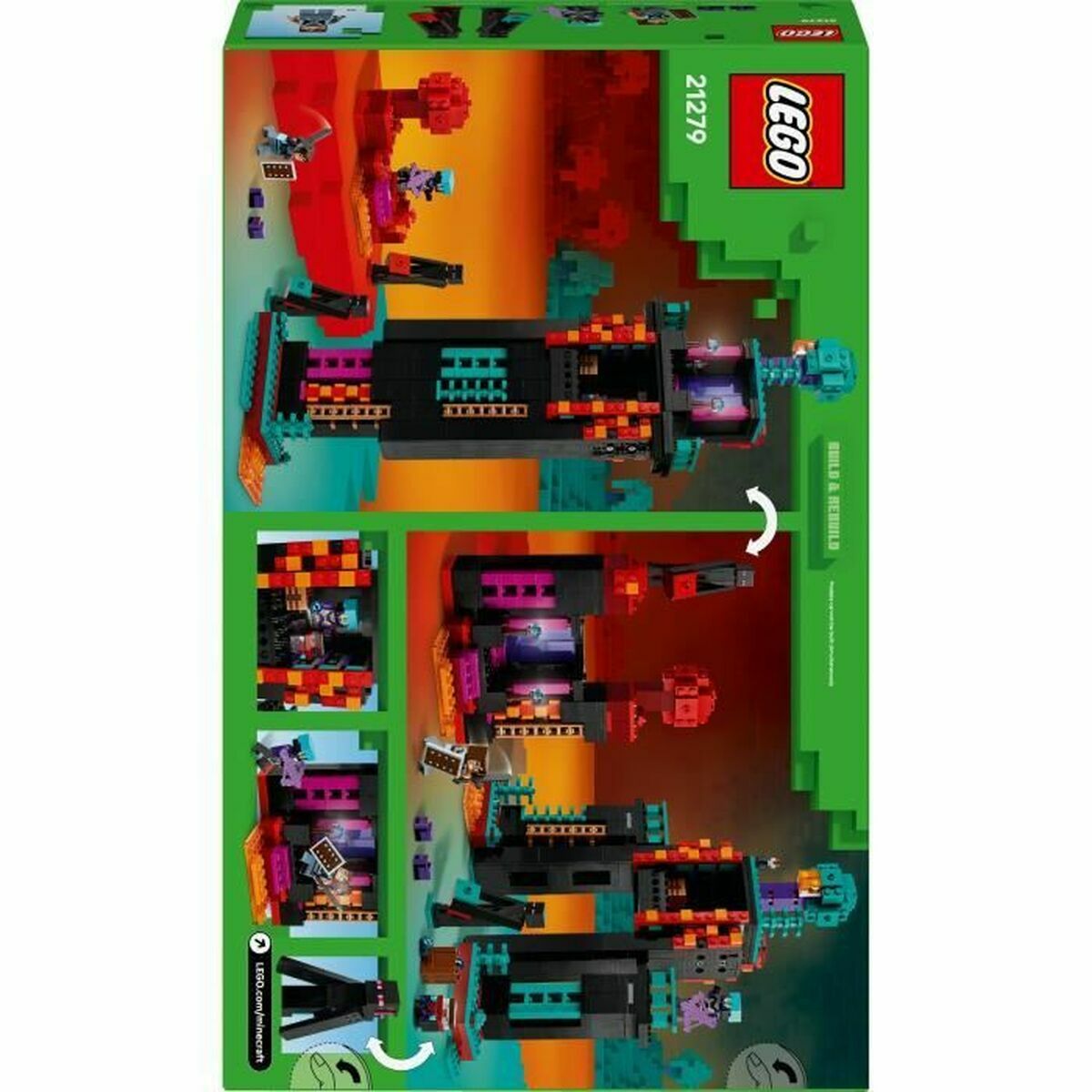 Construction set Lego Minecraft 21279 867 Pieces