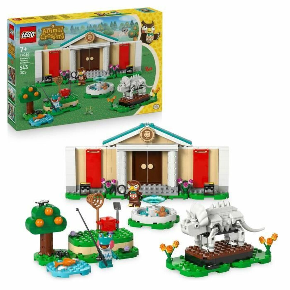 Construction set Lego 77056 Animal Crossing Socrates Museum 543 Pieces Construction set Lego 77056 Animal Crossing Socrates Museum 543 Pieces