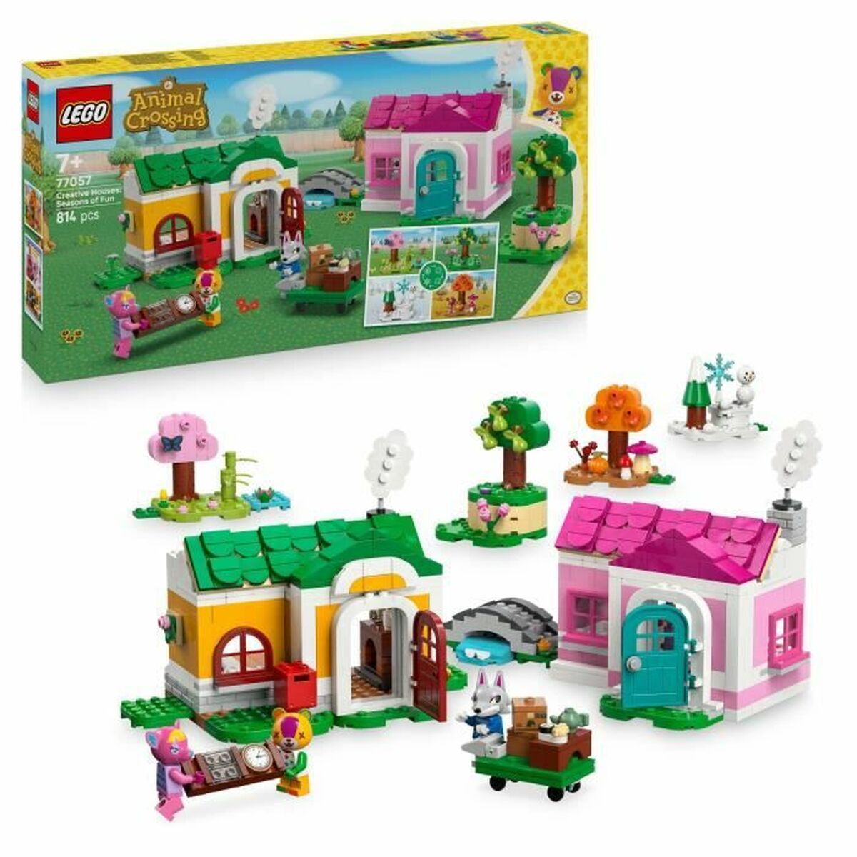Construction set Lego 77057 Animal Crossing Seasons 814 Pieces Construction set Lego 77057 Animal Crossing Seasons 814 Pieces