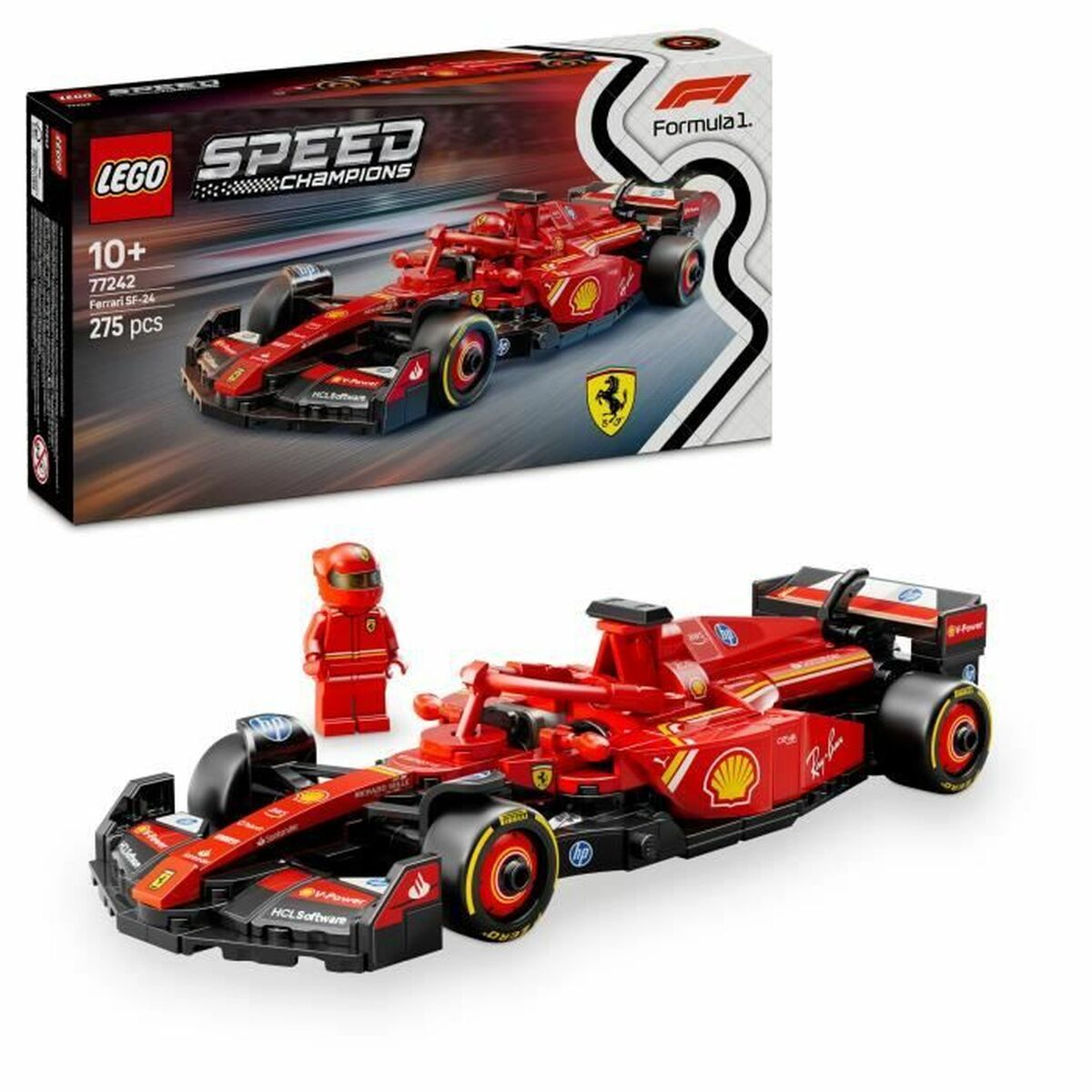 Construction set Lego 77242 Ferrari SF-24 F1 Car Construction set Lego 77242 Ferrari SF-24 F1 Car