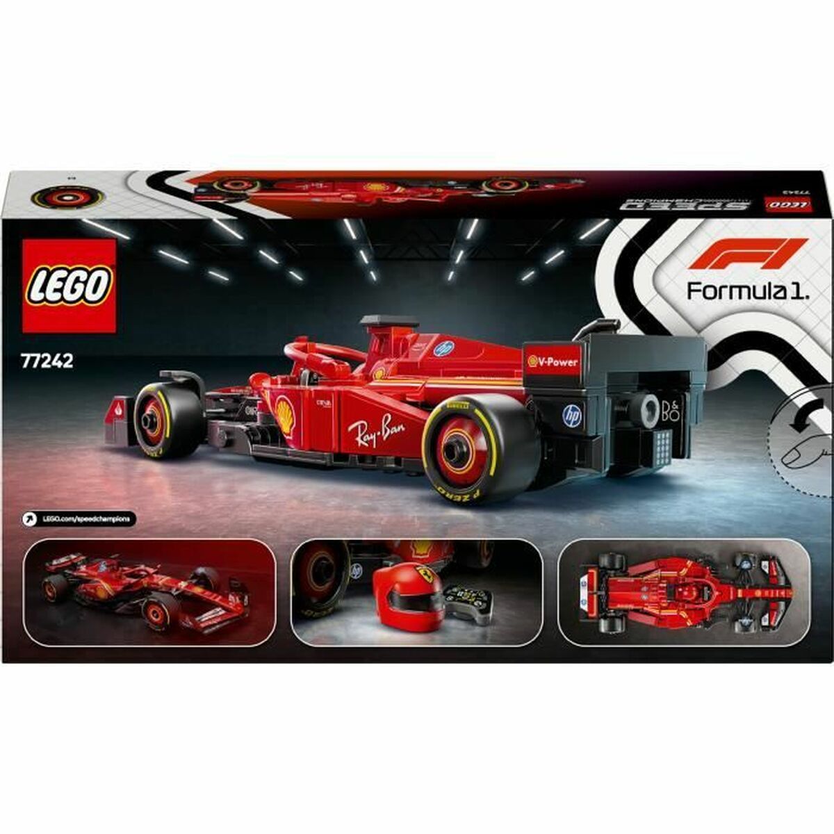 Construction set Lego 77242 Ferrari SF-24 F1 Car