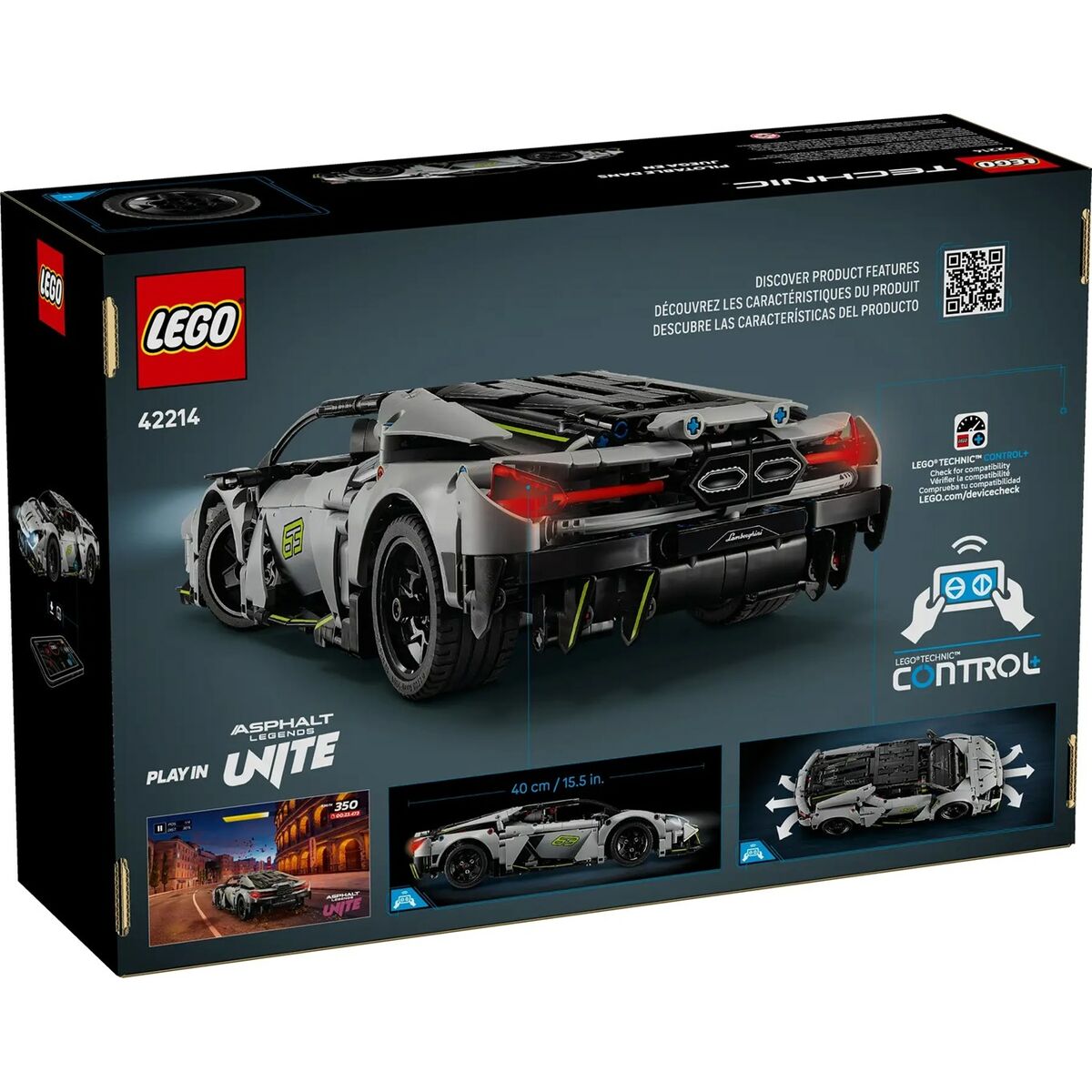 Construction set Lego TECHNIC 42214 Lamborghini Revuelto 1135 Pieces