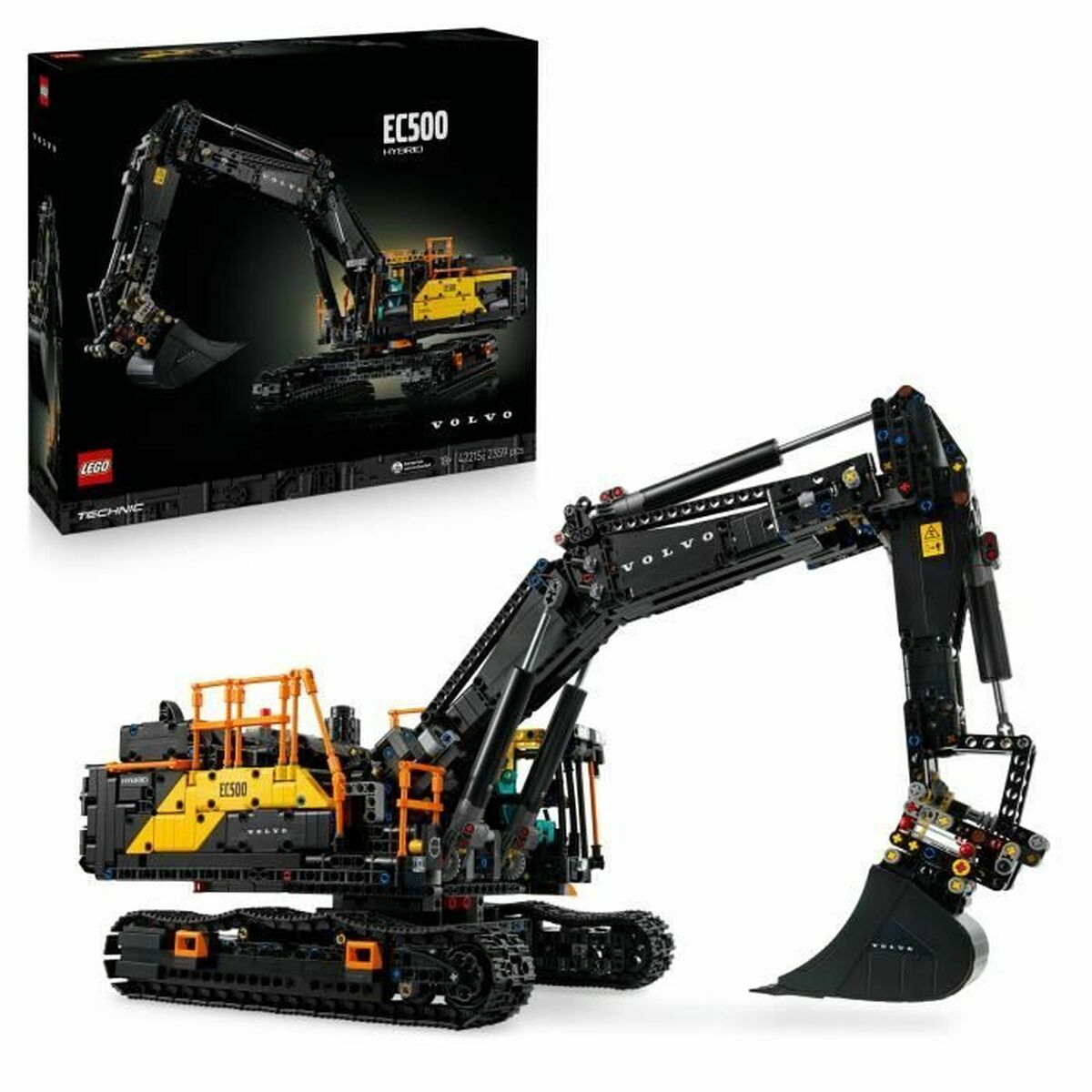 Construction set Lego 42215 Volvo EC500 Hybrid Excavator 2359 Pieces Construction set Lego 42215 Volvo EC500 Hybrid Excavator 2359 Pieces