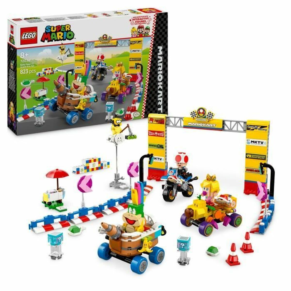 Construction set Lego Super Mario 72036 Mario Kart Construction set Lego Super Mario 72036 Mario Kart