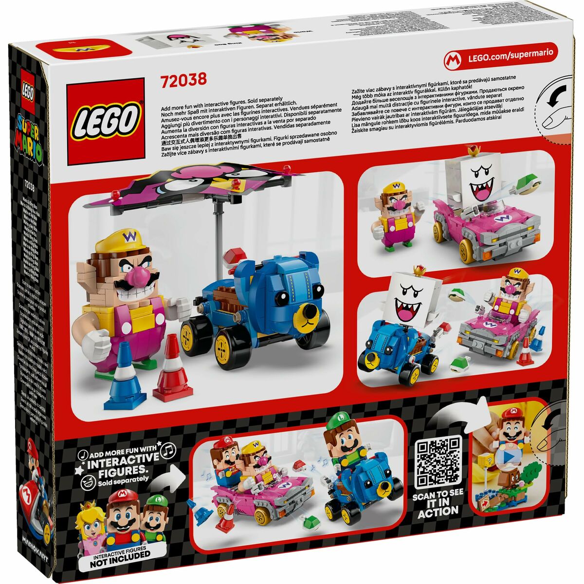 Construction set Lego 72038 Wario and King Boo 512 Pieces