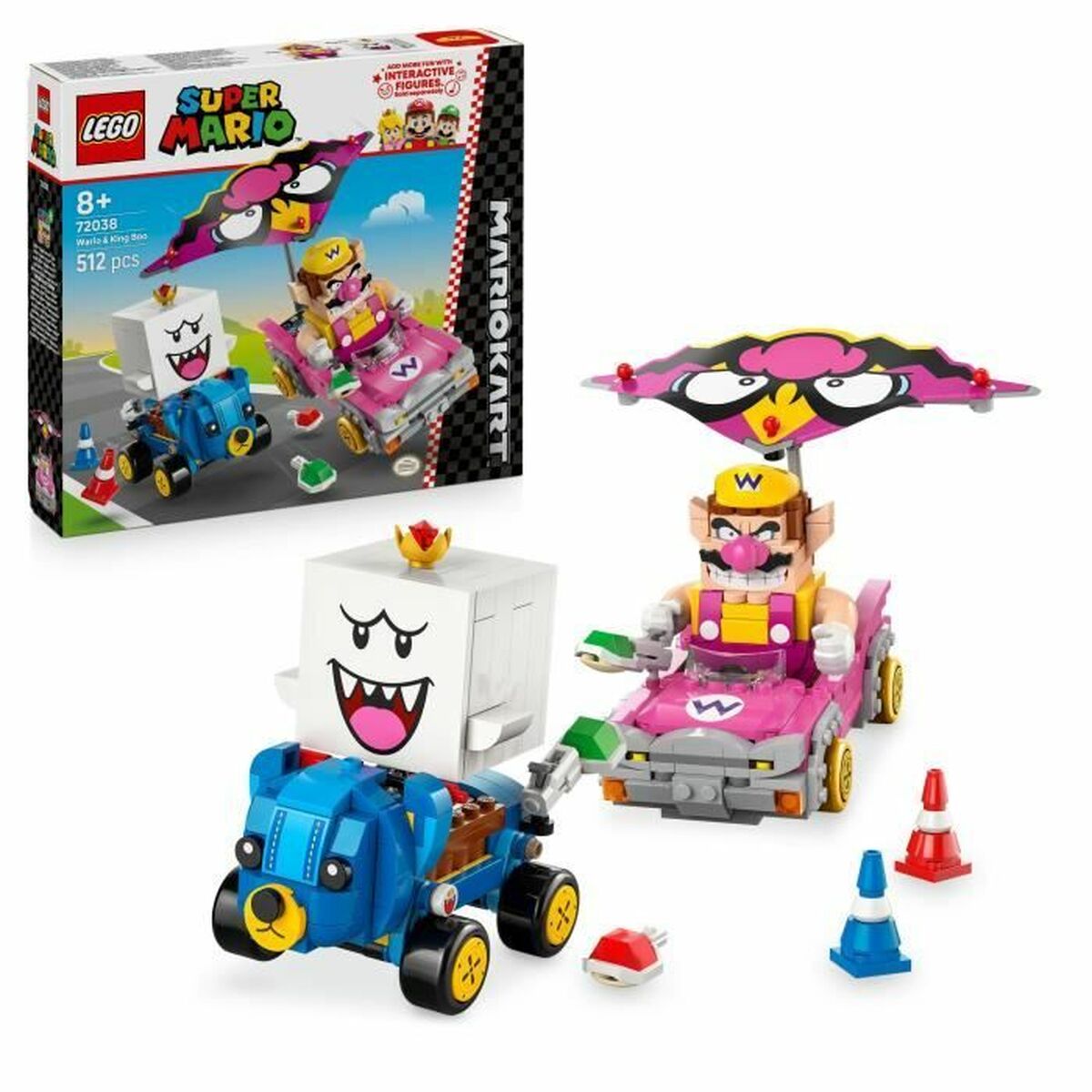 Construction set Lego 72038 Wario and King Boo 512 Pieces Construction set Lego 72038 Wario and King Boo 512 Pieces