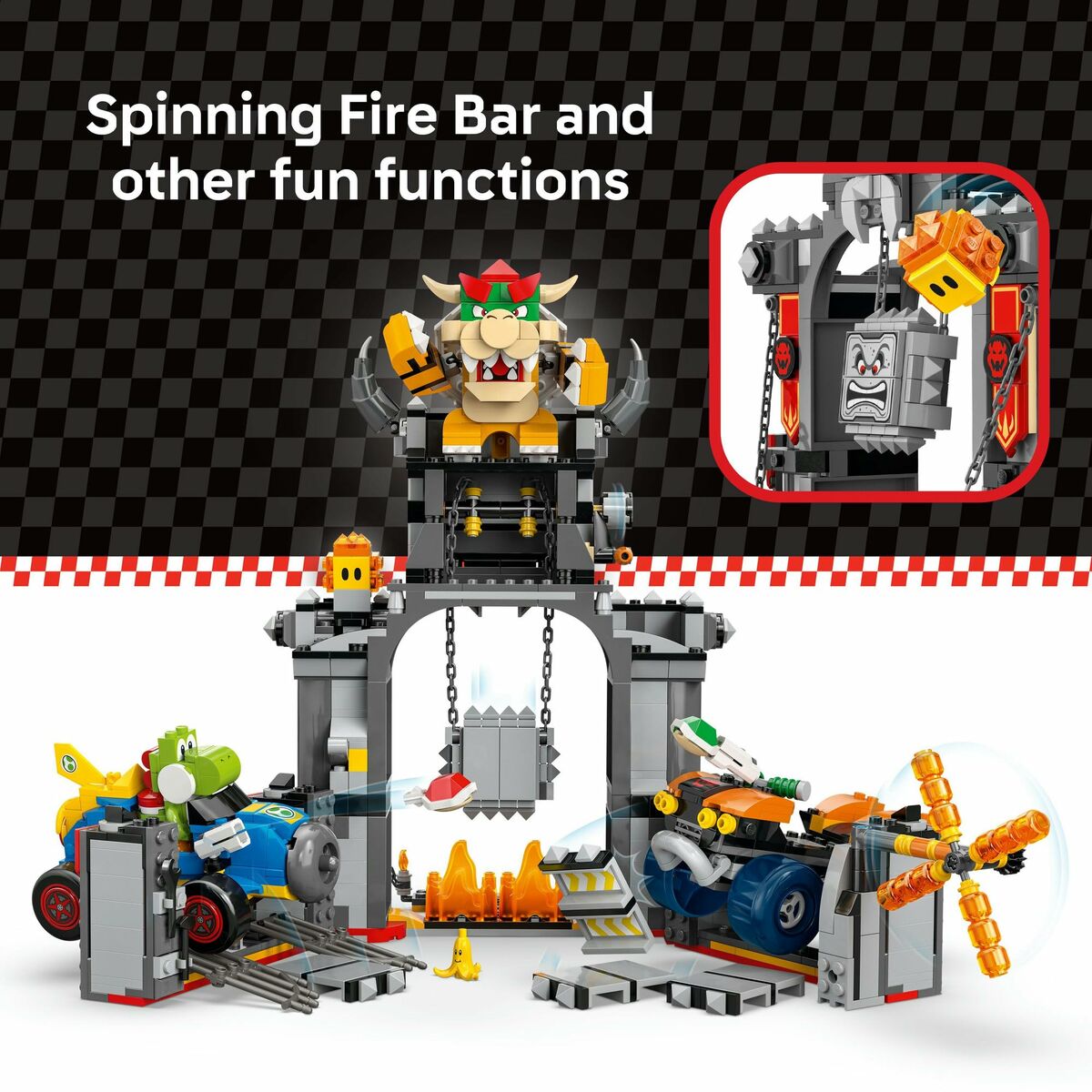 Construction set Lego 72039 Bowser’s Castle 1068 Pieces