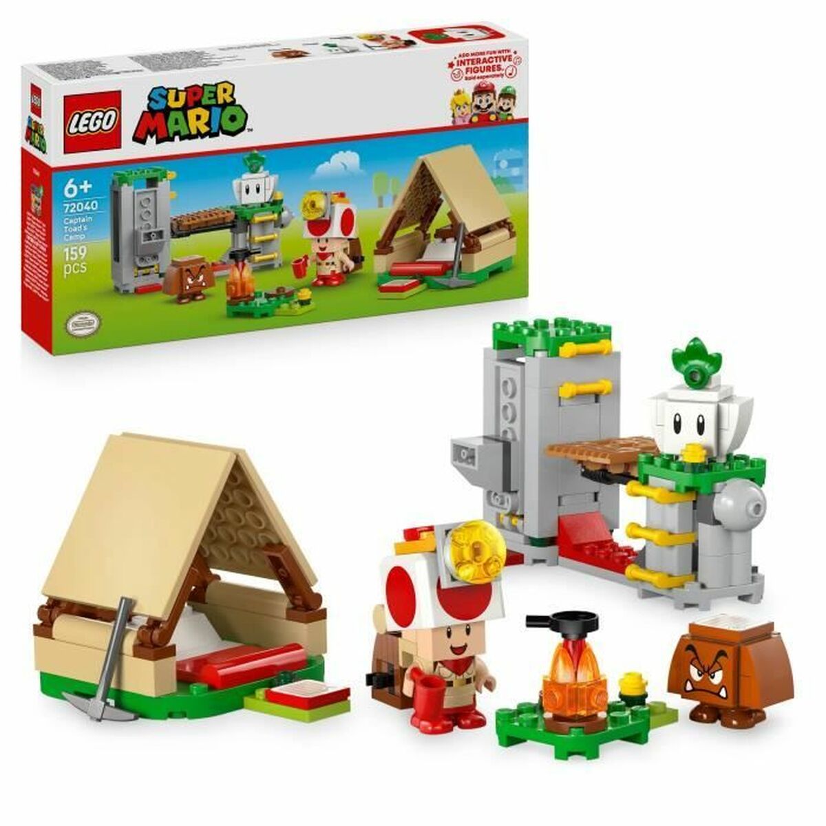 Construction set Lego 72040 Super Mario Captain Toad’s Camp 159 Pieces