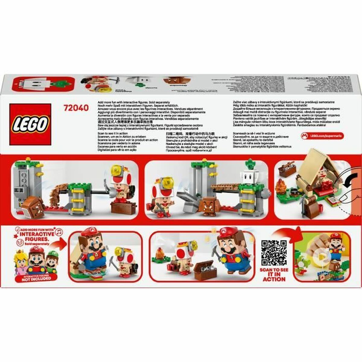 Construction set Lego 72040 Super Mario Captain Toad’s Camp 159 Pieces