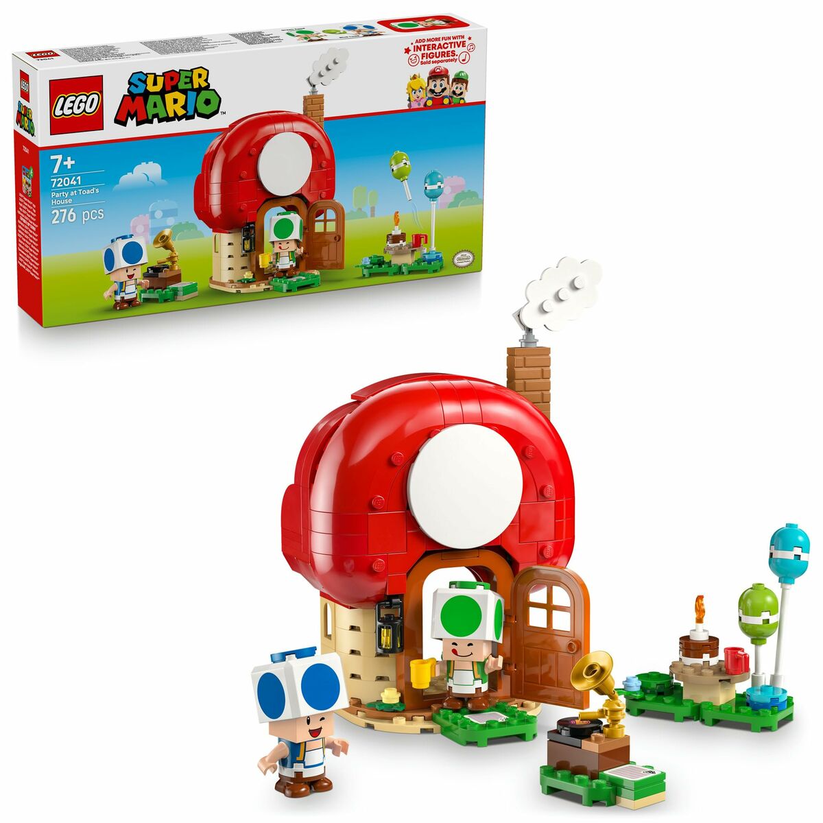 Construction set Lego 72041 Party at Toad’s House 276 Pieces
