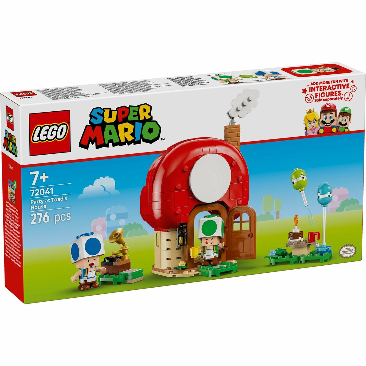 Construction set Lego 72041 Party at Toad’s House 276 Pieces