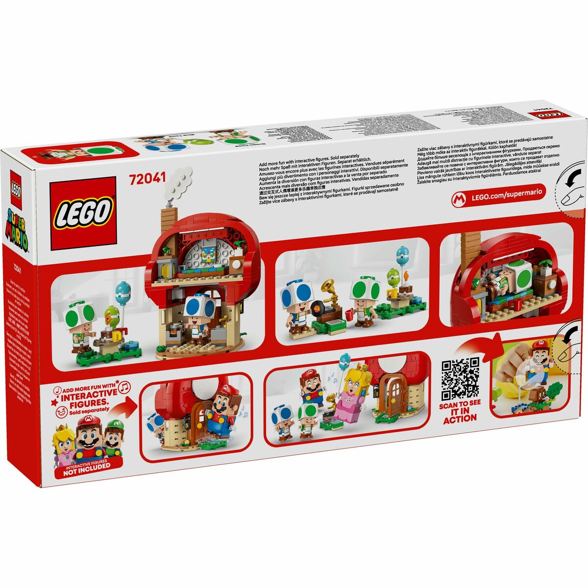 Construction set Lego 72041 Party at Toad’s House 276 Pieces