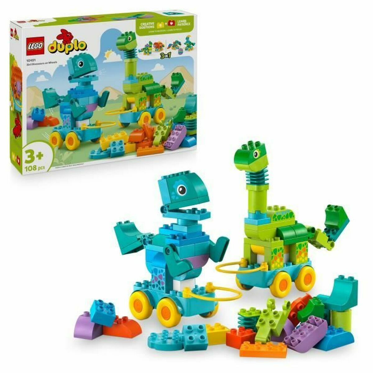 Construction set Lego duplo 10451 108 Pieces Construction set Lego duplo 10451 108 Pieces