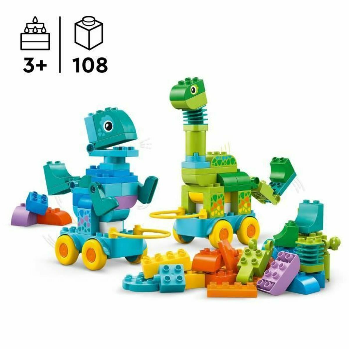 Construction set Lego duplo 10451 108 Pieces