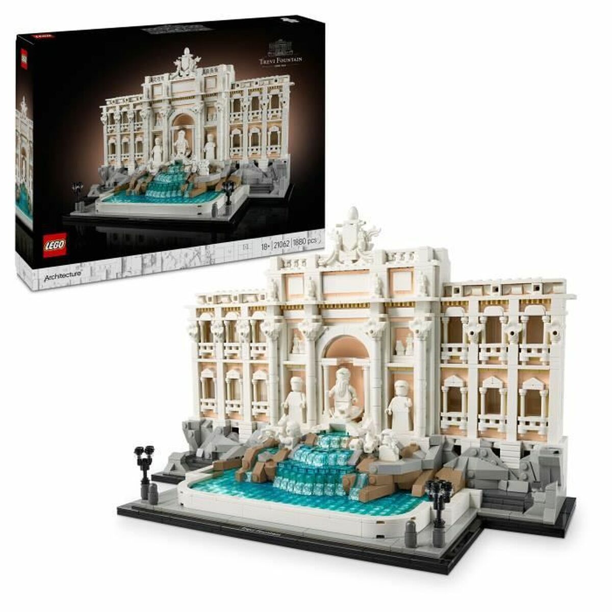 Construction set Lego 21062 Fontana de Trevi  Roma