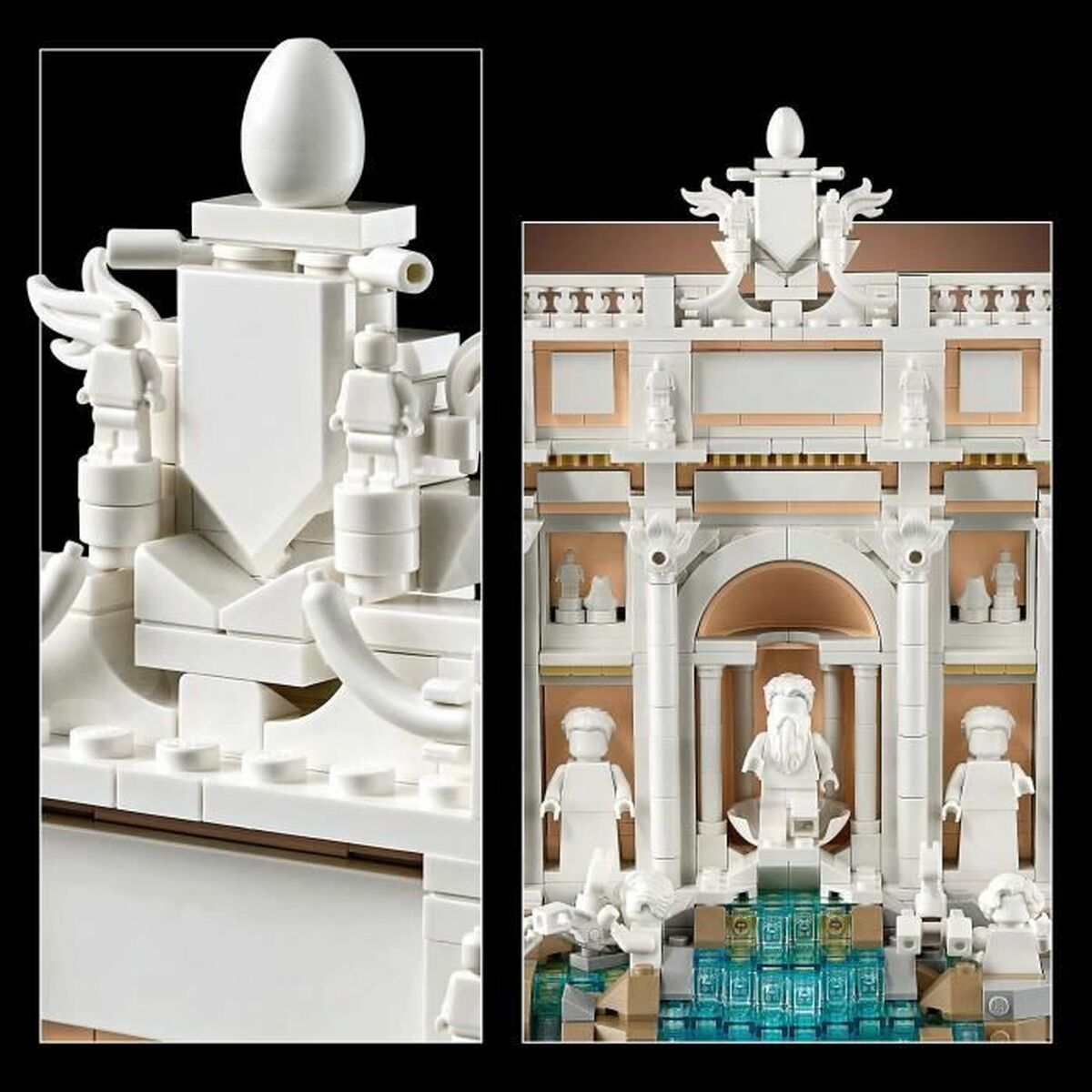 Construction set Lego 21062 Fontana de Trevi  Roma
