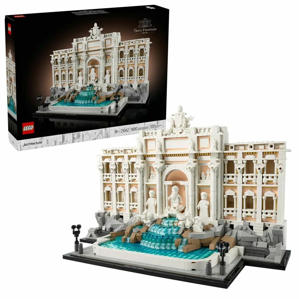Construction set Lego 21062 Fontana de Trevi  Roma