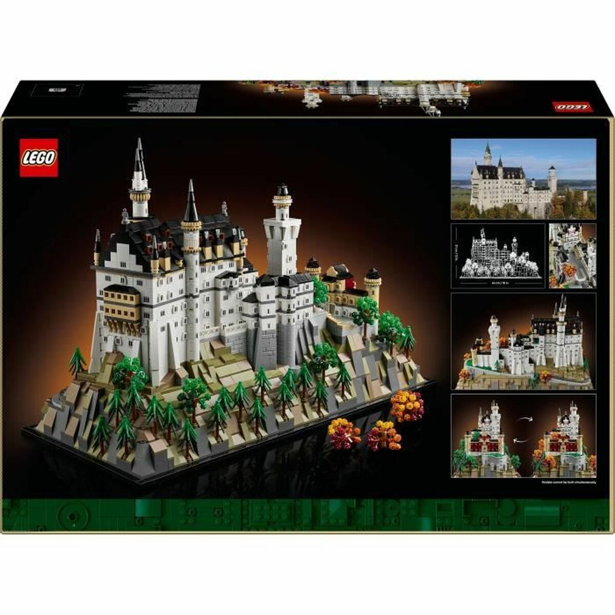 Construction set Lego 21063 Neuschwanstein Castle 3455 Pieces