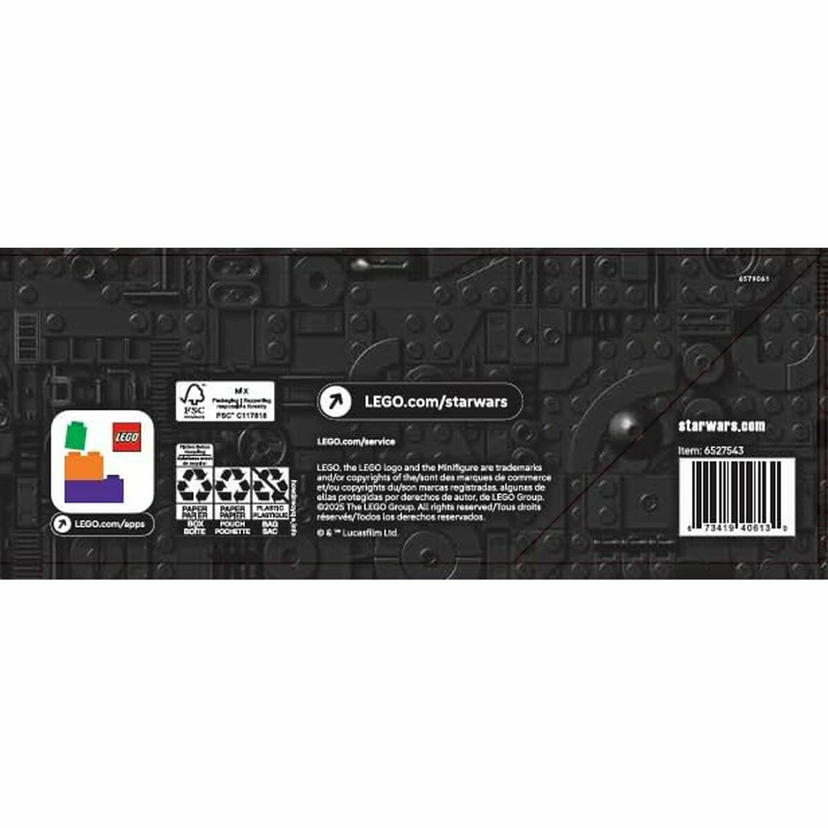 Construction set Lego STAR WARS 75417 AT-ST