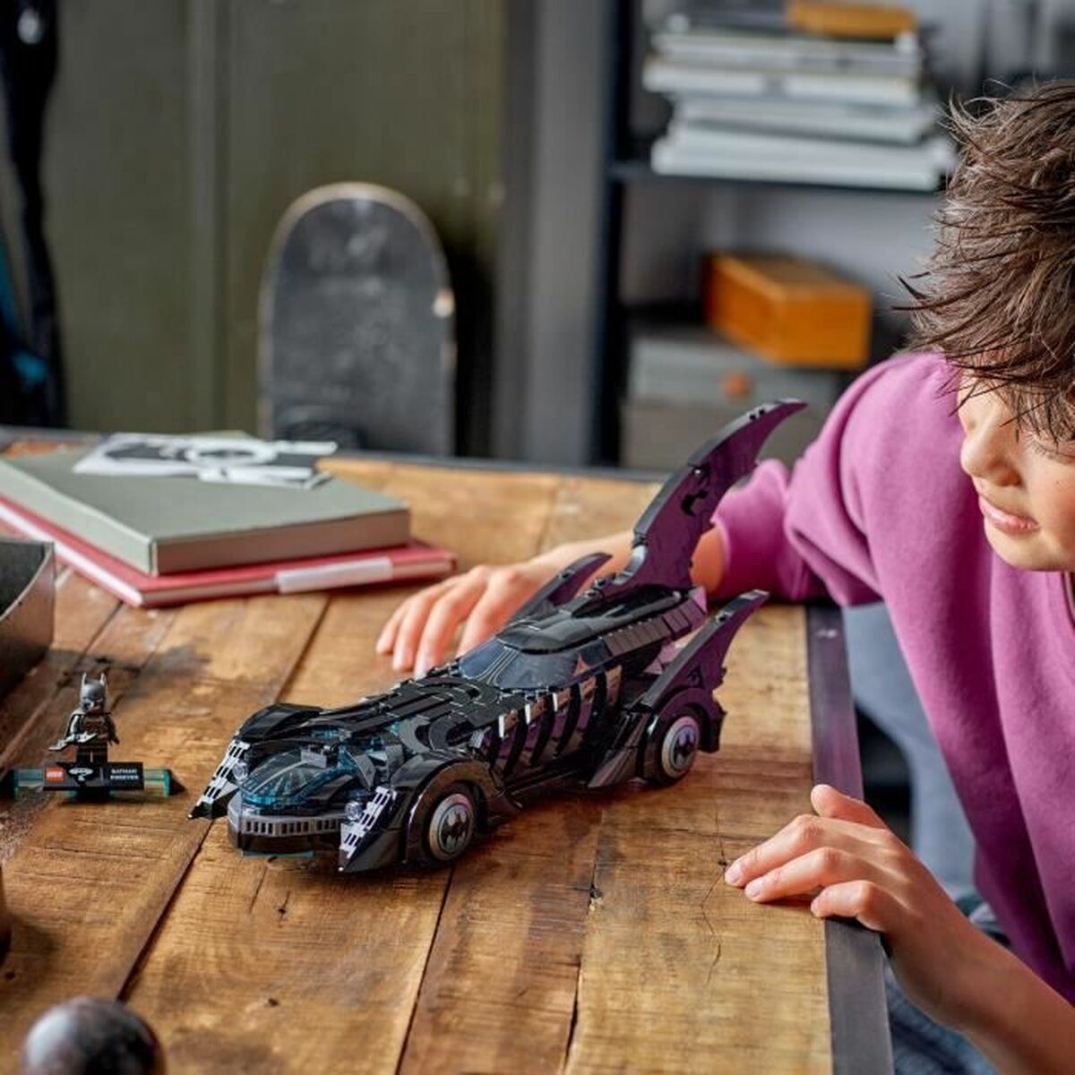 Construction set Lego 76304 Batman Forever Batmobile 909 Pieces