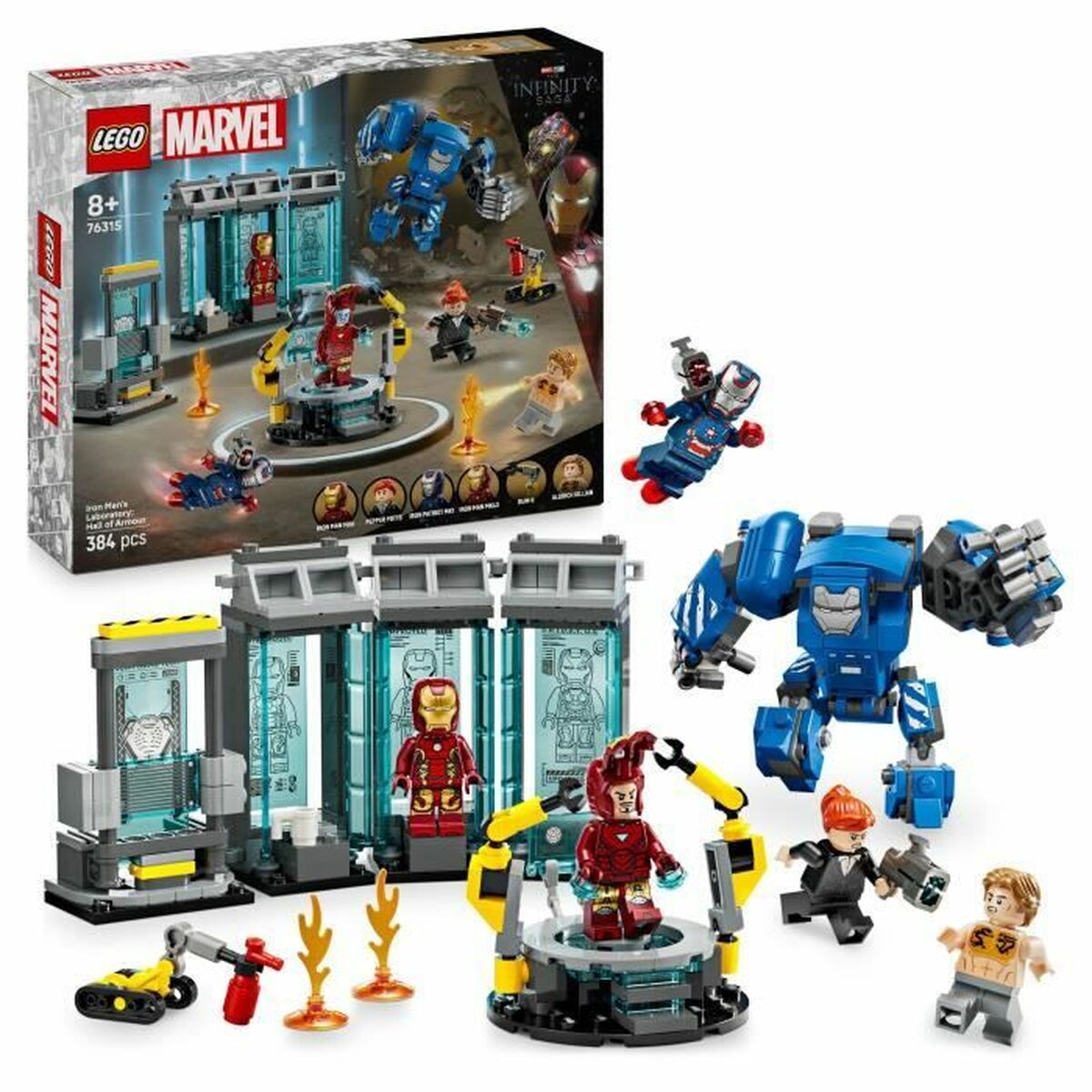Construction set Lego Iron Man 76315 Construction set Lego Iron Man 76315