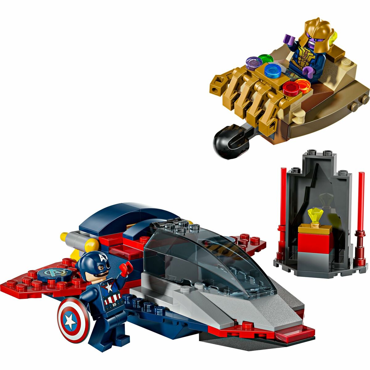 Construction set Lego 76319 Captain America VS Thanos 107 Pieces