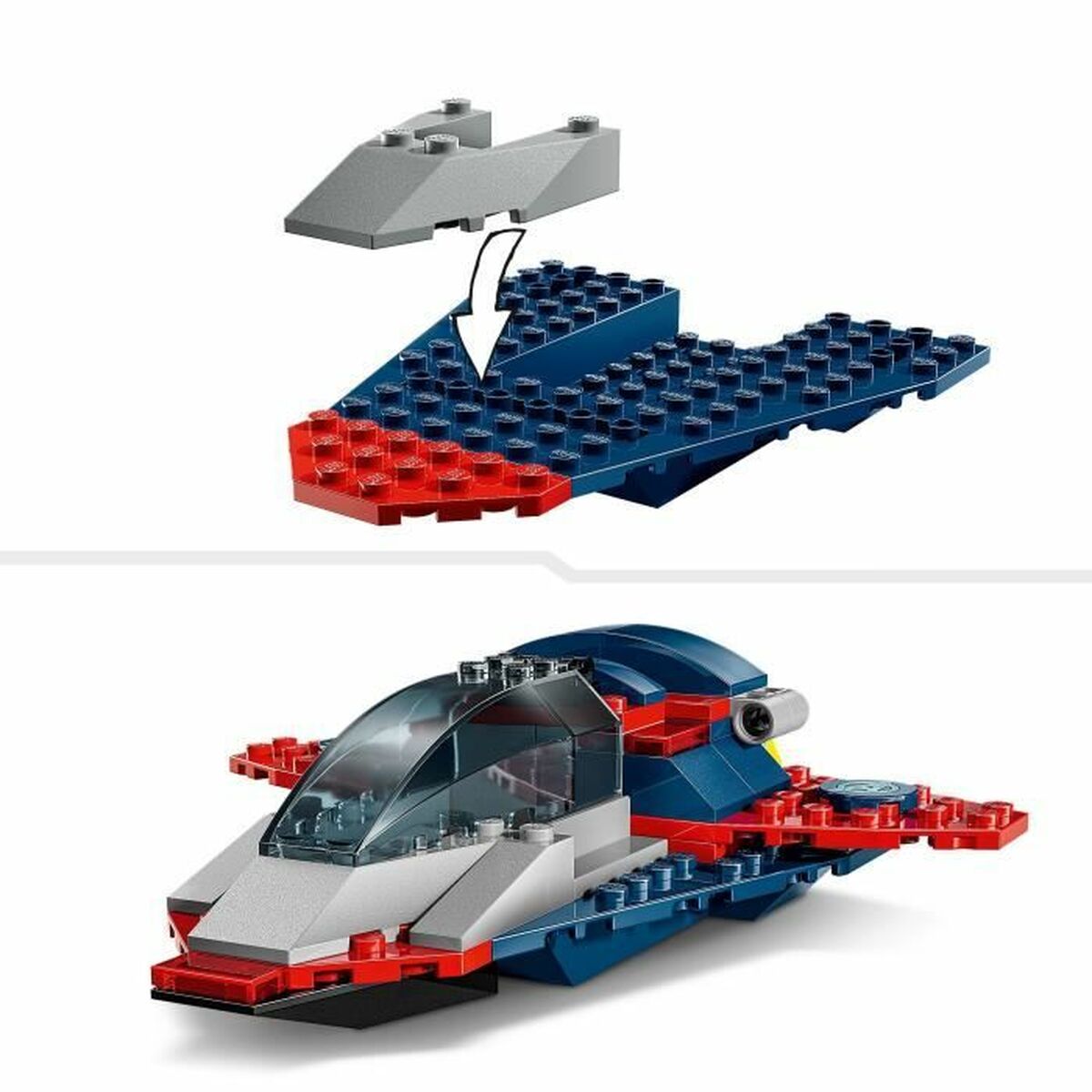 Construction set Lego 76319 Captain America VS Thanos 107 Pieces