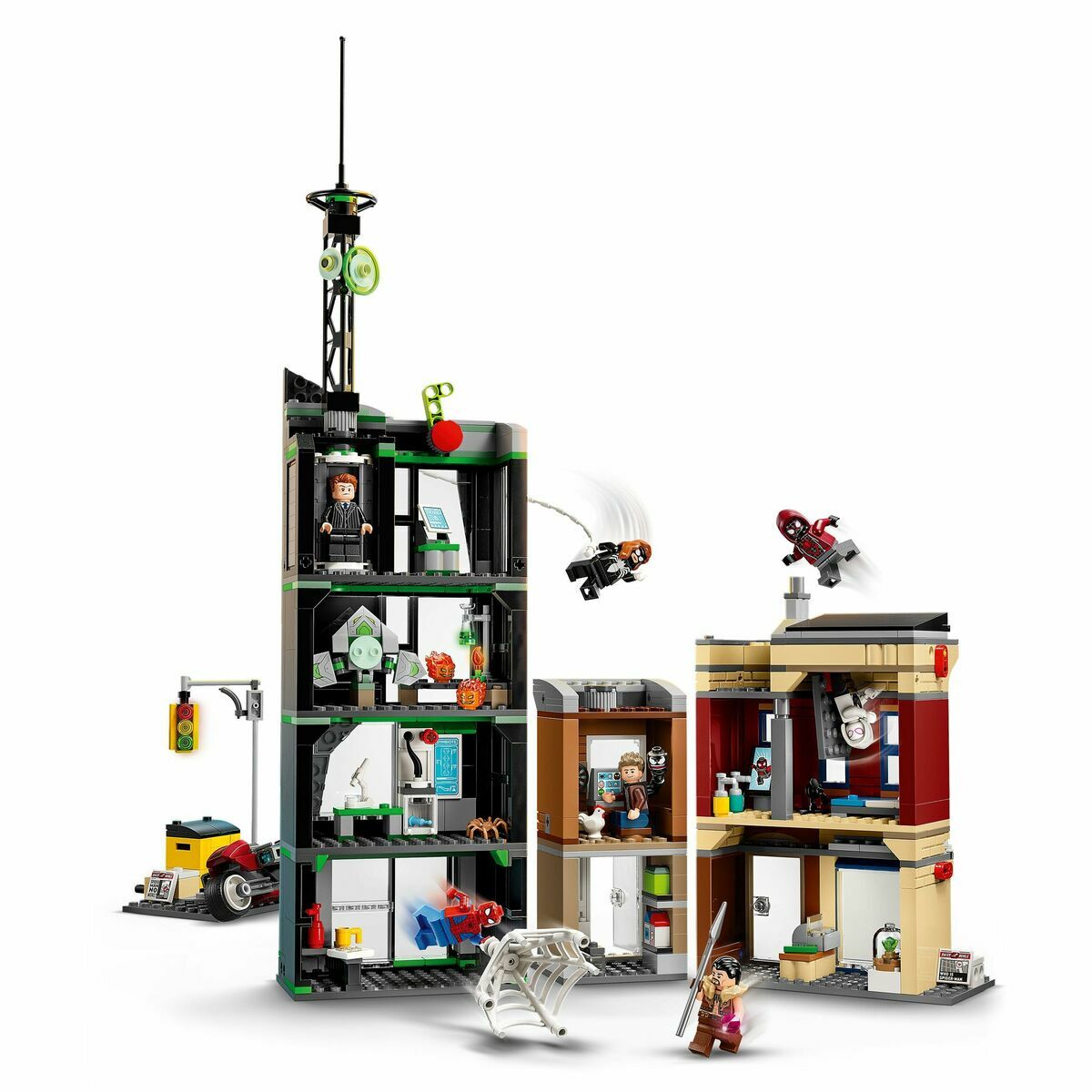 Construction set Lego 76324 Spider-Man VS Oscorp 808 Pieces
