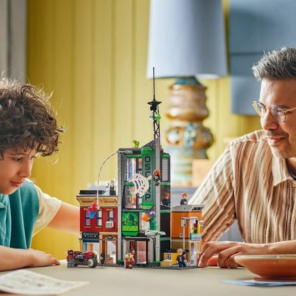 Construction set Lego 76324 Spider-Man VS Oscorp 808 Pieces