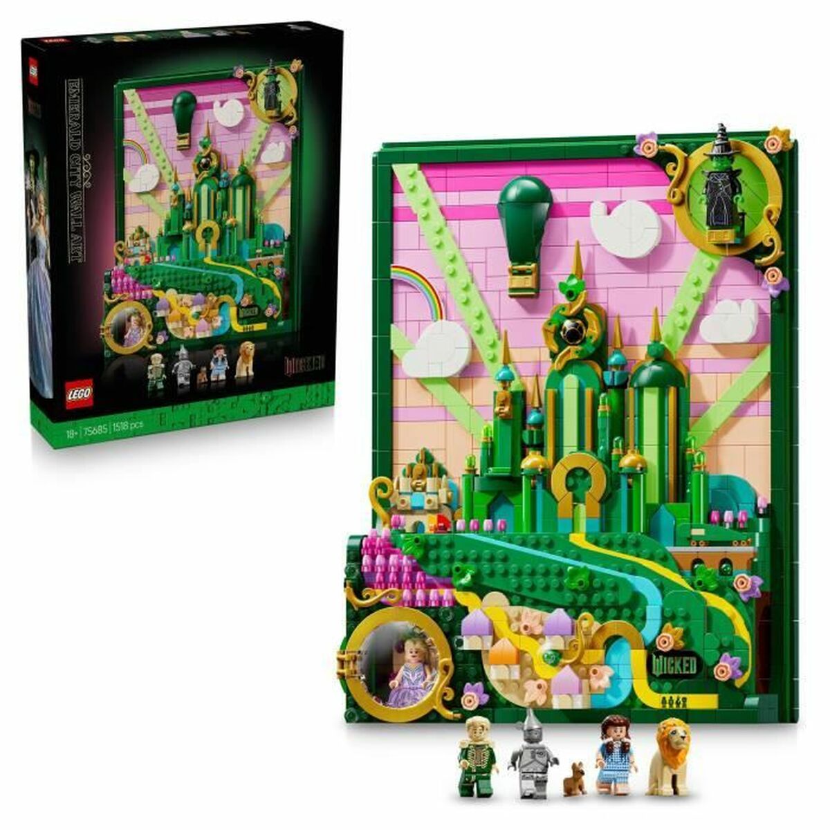 Building Blocks Game Lego Wicked 75685 1518 Pieces