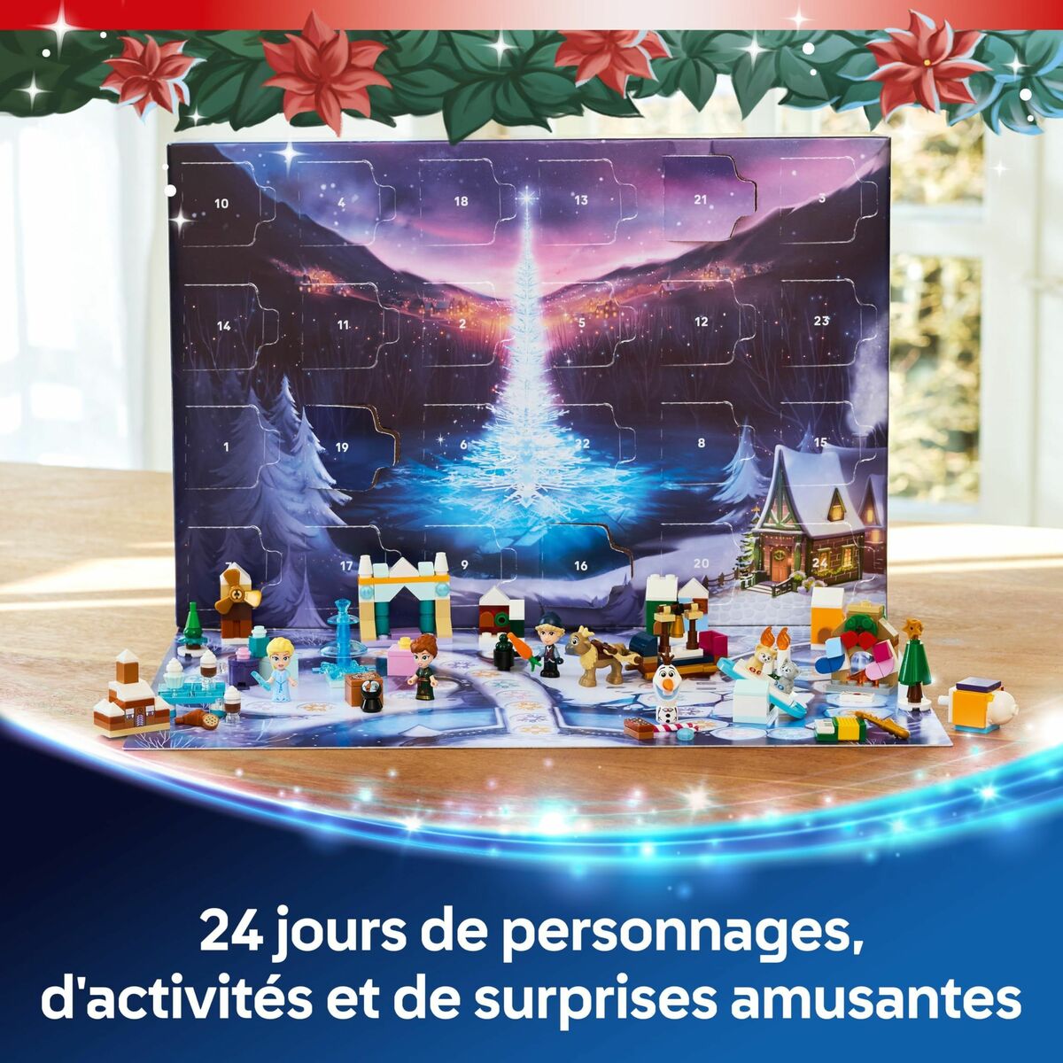 Construction set Lego 43273 Advent Calender 2025 Disney 231 piezas