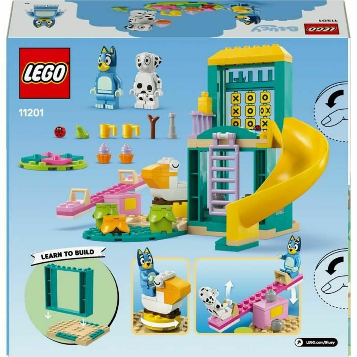 Construction set Lego 11201 Playground Fun with Bluey and Chloe 104 Pieces